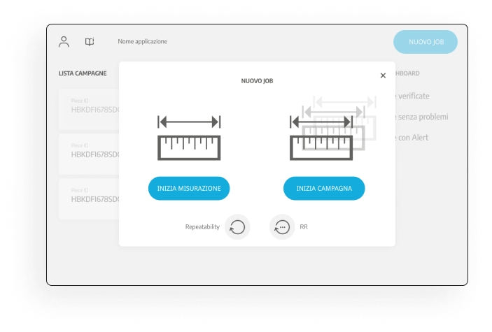 Misurazione controllo qualità